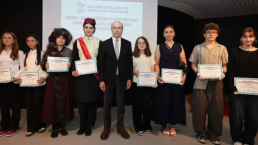 Selçuklu'da geleceğin yetenekleri mezun oldu