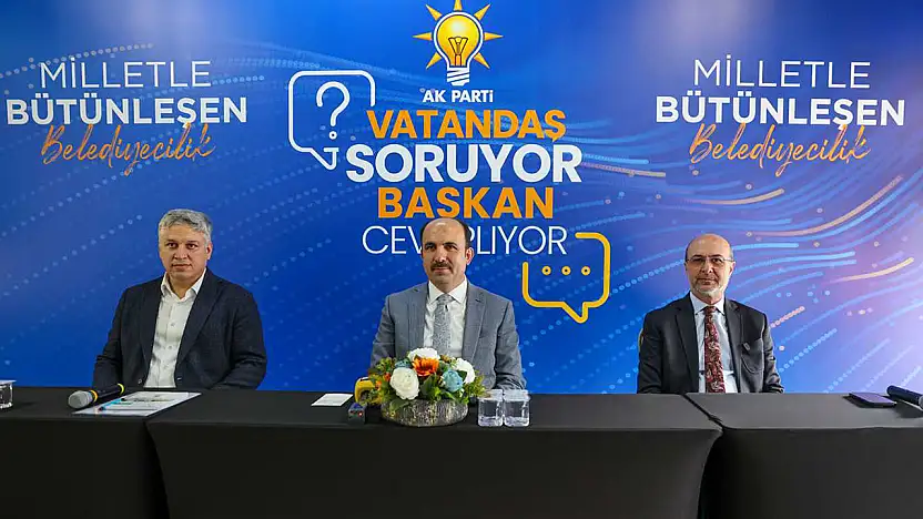 Selçuklu'da vatandaş sordu, Başkan Pekyatırmacı cevapladı
