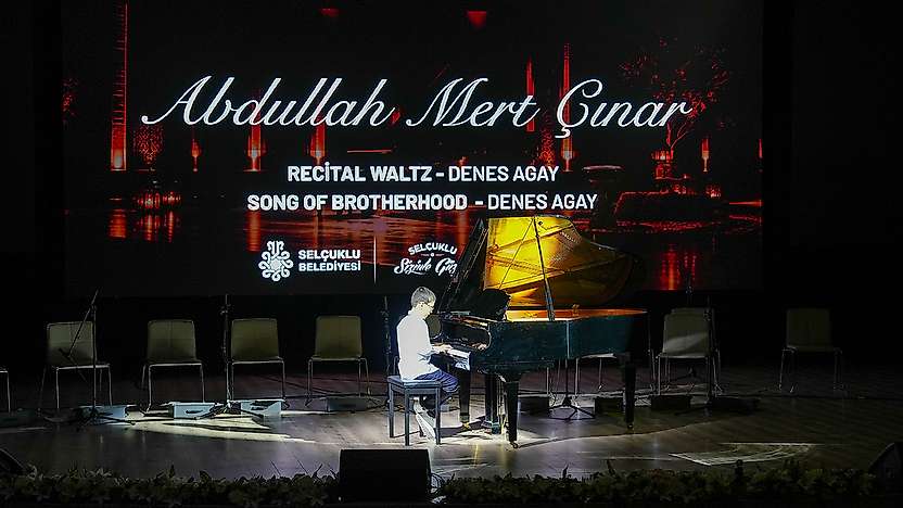 Selçuklu Sanat Akademisi'nden Konya'ya unutulmaz piyano resitali