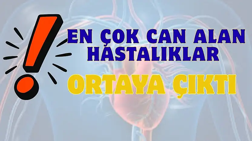 Türkiye'de en sık görülen hastalıklar açıklandı