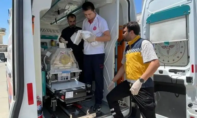 14 günlük bebeğin şifa rotası Konya oldu