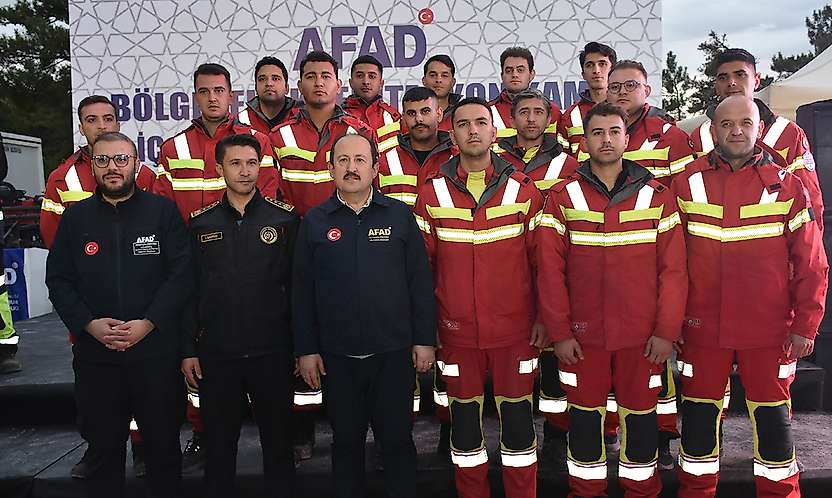 AFAD'dan Konya'da gövde gösterisi: Akreditasyon Kampı sona erdi
