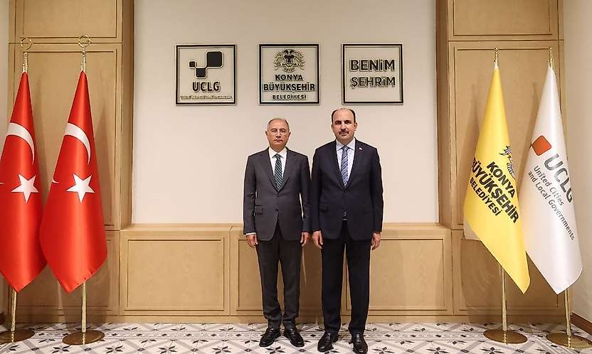AK Parti Genel Başkan Vekili  Ala'dan Başkan Altay'a ziyaret
