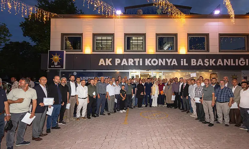 AK Parti Konya'da istişare toplantısı: Talepler tek tek dinlendi