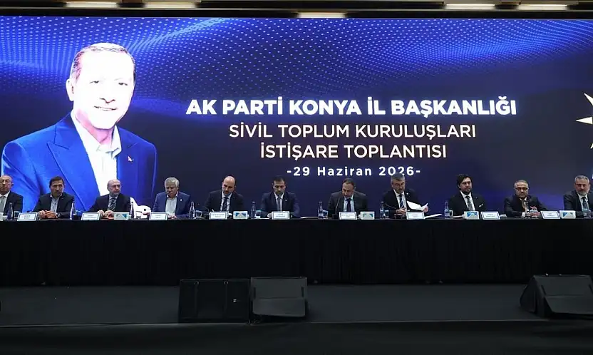 AK Parti Konya'da STK'larla buluştu