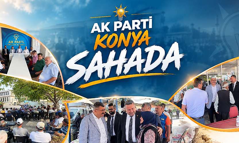 AK Parti Konya sahada
