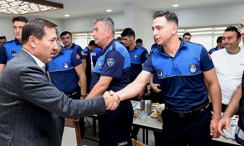 Başkan Kılca'dan Zabıta Teşkilatına anlamlı ziyaret