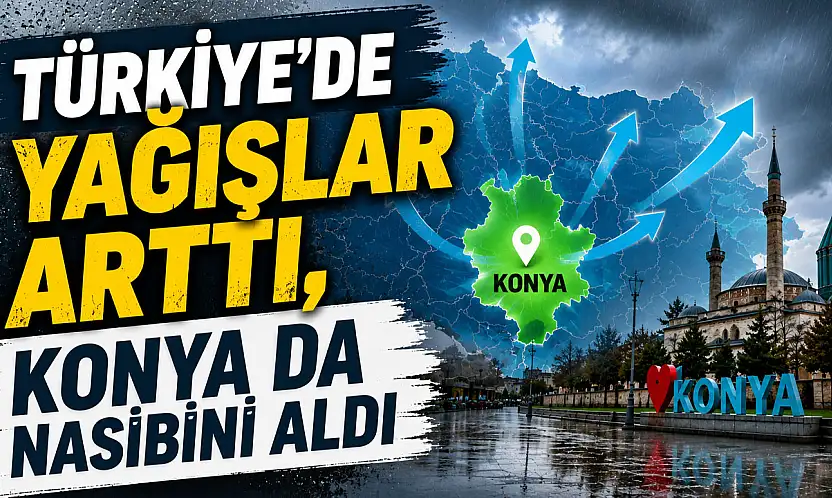 Bu tabloda Konya'dan da güzel haber var!