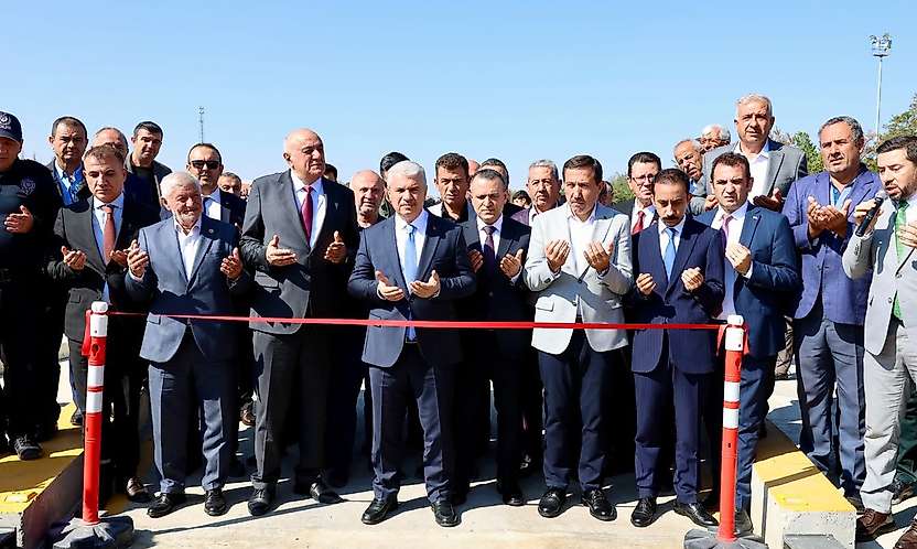 Çumra Şeker'de 23. Pancar Alım Kampanyası yapıldı