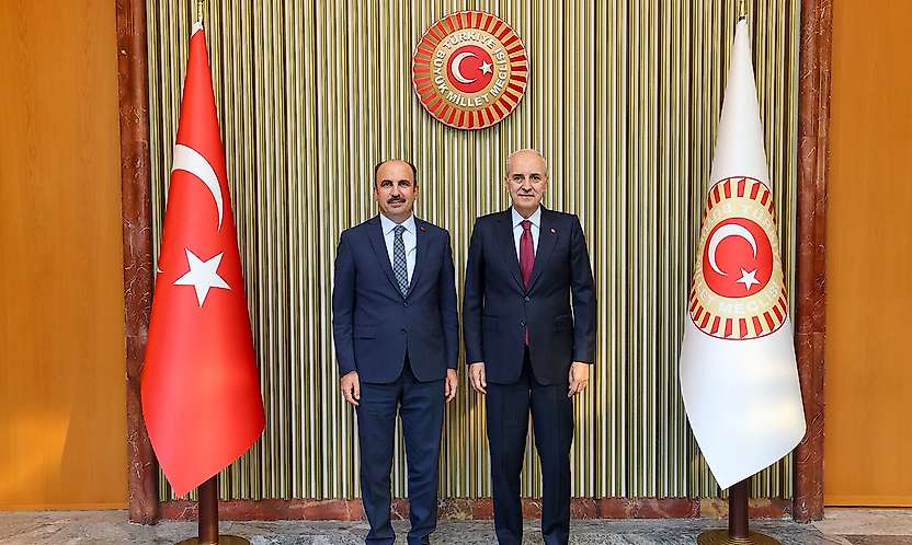 Dünya Belediyeler Birliği Başkanı Altay mecliste ağırlandı
