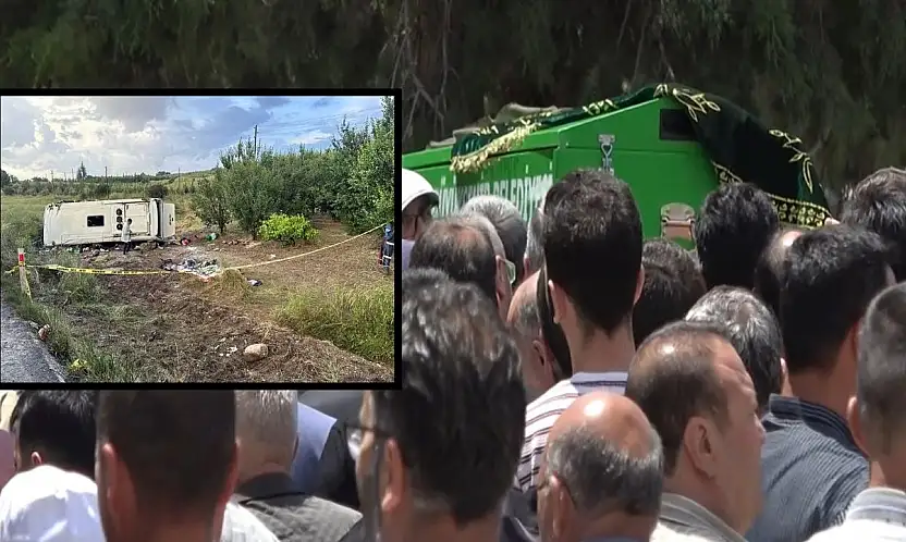 Feci kazada hayatını kaybedenler Konya'da defnediliyor