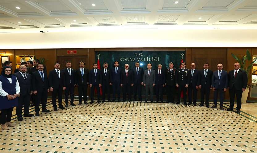 İçişleri Bakanı Mustafa Çiftçi, Konya'yı teşrif etti
