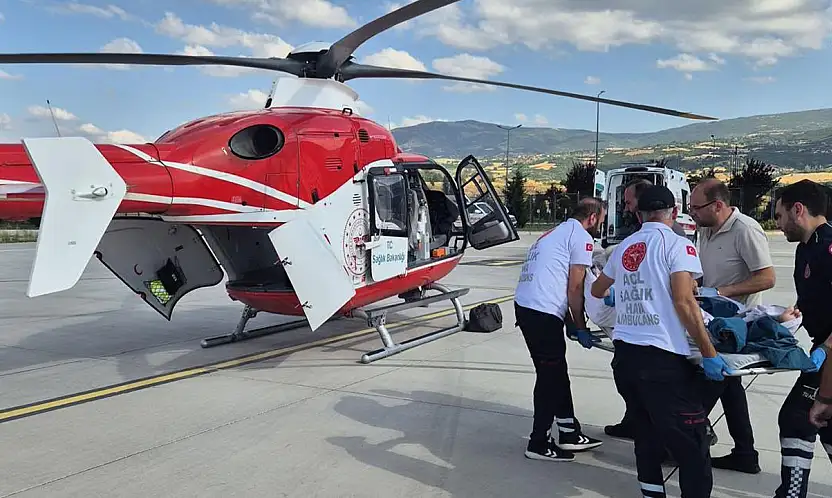 Kanser tedavisi için gökyüzünden Konya'ya umut taşındı