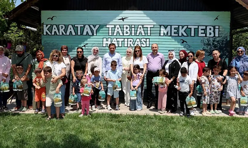 Karatay'da 9000 öğrenci doğayı keşfetti