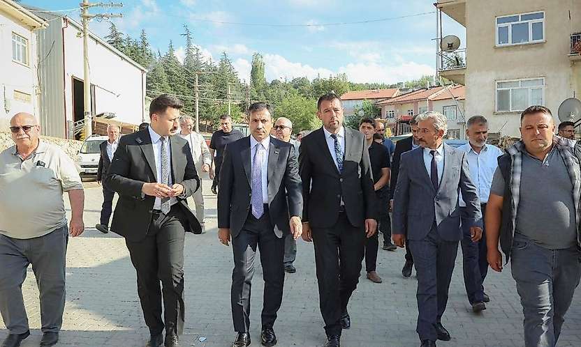 Konya AK Parti Doğanhisar'da vatandaşla iç içe