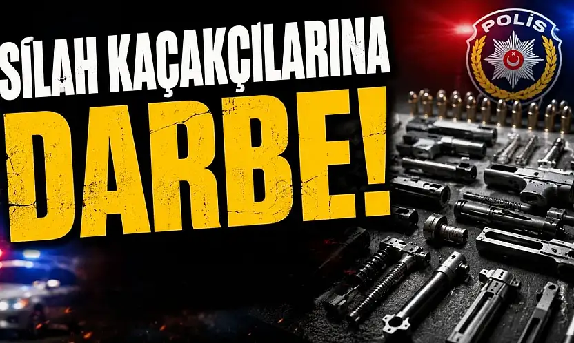 Konya bağlantılı silah kaçakçılığına darbe!