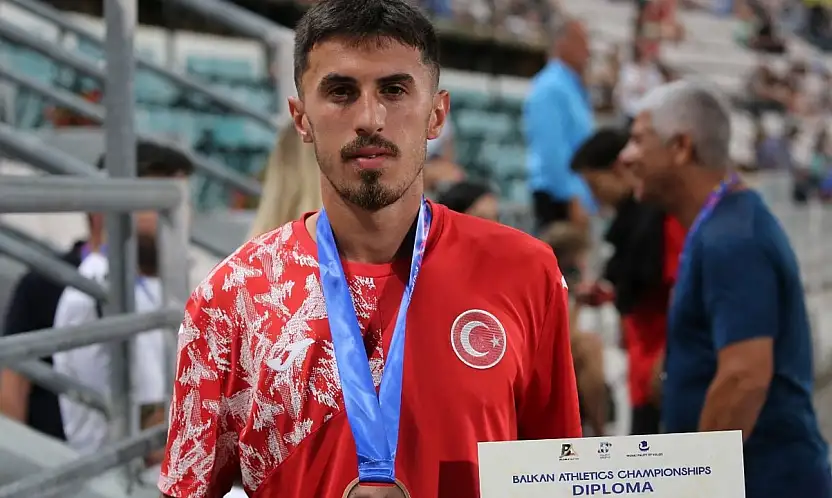 Konya Büyükşehirli Özcan, Balkan üçüncüsü oldu
