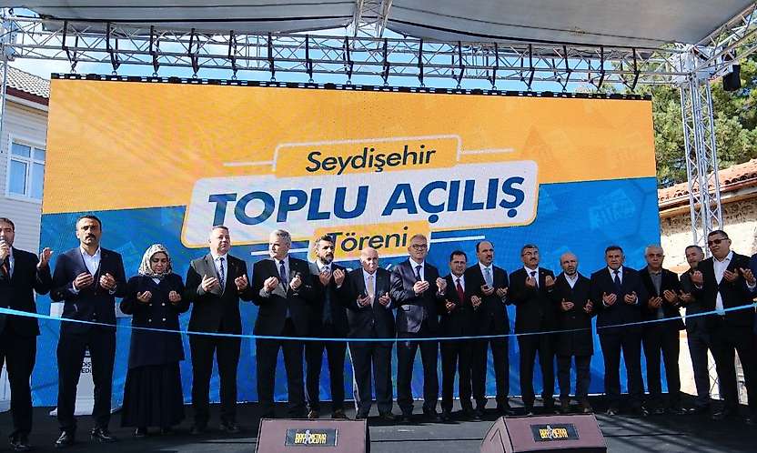 Konya'da 18 yeni hizmet birden kazandırıldı