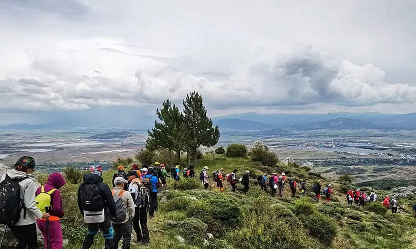 Konya'da 2 bin yıllık tarihin izinde yürüyüş başladı