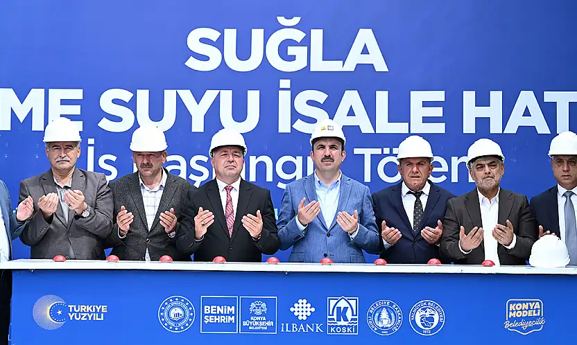 Konya'da 2 ilçenin içme suyu sorunu çözülüyor! 290 milyonluk yatırım