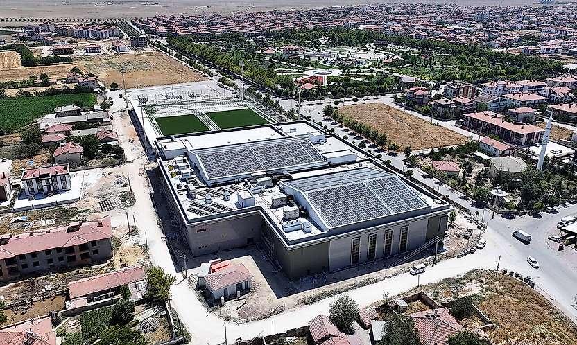Konya'da 26 bin metrekarelik dev yatırım: Karatay Spor Merkezi yükseliyor