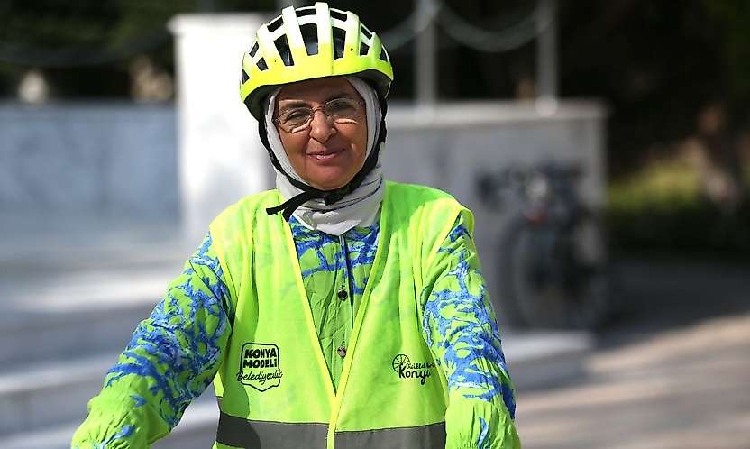 Konya'da 60 yaşında çocukluk hayalini gerçekleştirdi