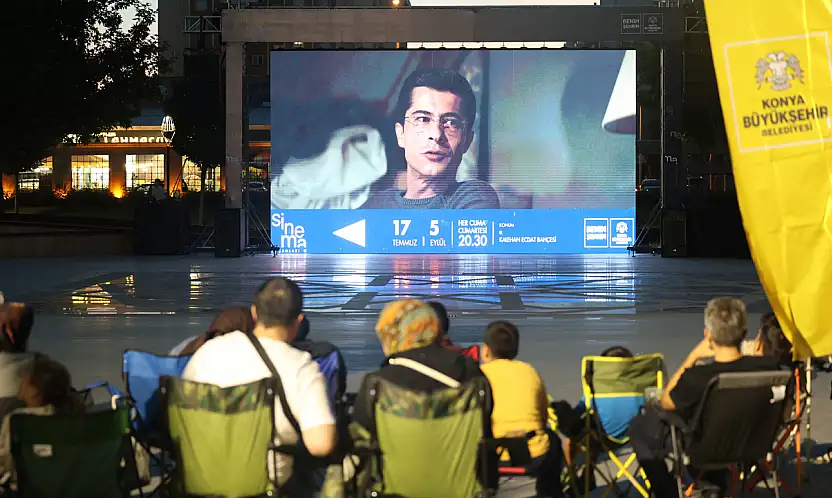 Konya'da açık hava sinema günleri başlıyor