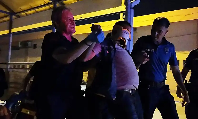 Konya'da alkollü sürücü alt geçide uçtu