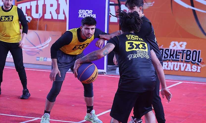 Konya'da basketbol tutkunlarını buluşturan turnuva