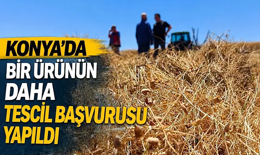 Konya'da bir ürünün daha tescil başvurusu yapıldı
