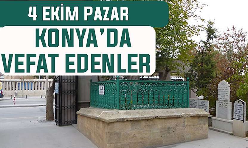 Konya'da bugün hangi eczaneler nöbetçi? 4 Ekim Pazar günü