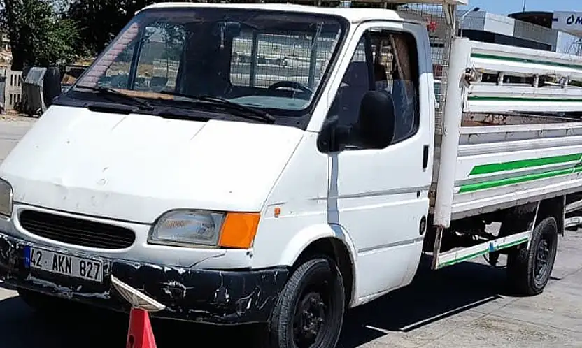 Konya'da çalınan araçtan ilginç detay: Yakıtı bitince kaçtılar