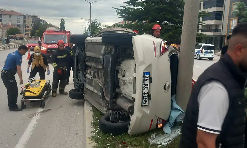 Konya'da can pazarı! Araçta sıkıştı