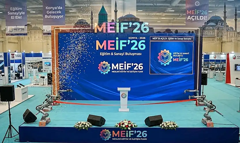 Konya'da eğitim ve sanayi buluştu: MEİF'26 açıldı