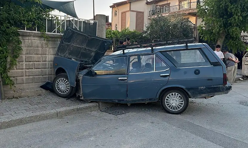 Konya'da ehliyetsiz çocuk sürücü kazasında 5 yaralı
