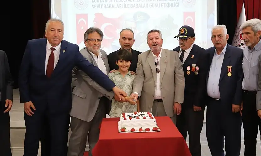 Konya'da en anlamlı babalar günü