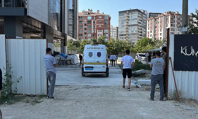 Konya'da feci iş kazası! 7. kattan düşen işçi hayatını kaybetti