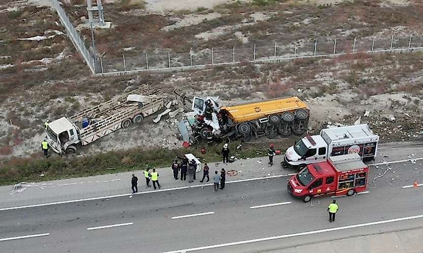 Konya'da feci kaza: 1 ölü, 1 yaralı
