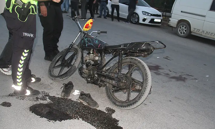 Konya'da feci kaza! 16 yaşındaki sürücü yaralandı