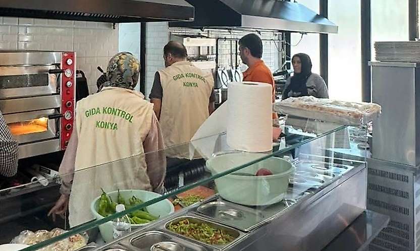 Konya'da gıda denetimleri sürüyor: İşletmeler tek tek kontrol edildi