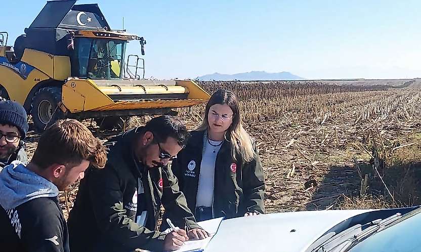 Konya'da hasat mesaisi! Biçerdöverler kontrolden geçti