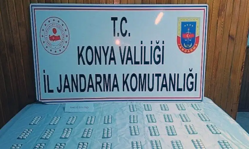 Konya'da jandarmadan tutuklamalı operasyon