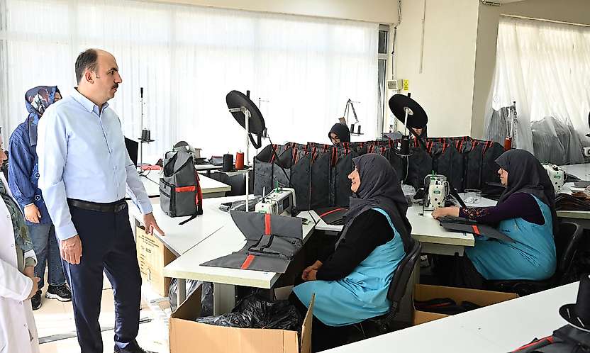 Konya'da kadın istihdamına güçlü destek