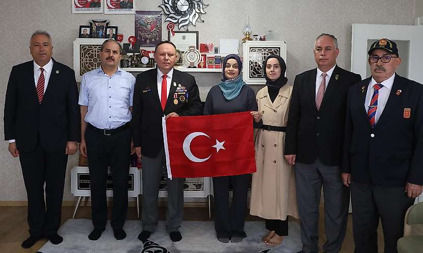 Konya'da kahraman gaziler unutulmadı