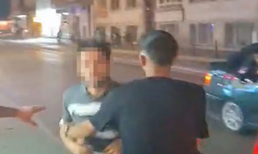 Konya'da motosikletliye saldırının bedeli ağır oldu!