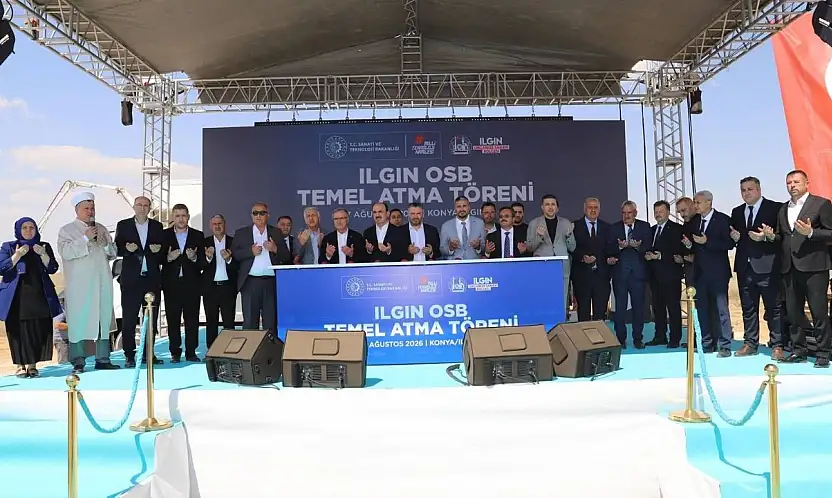 Konya'da o ilçede Sanayi altyapı temeli atıldı