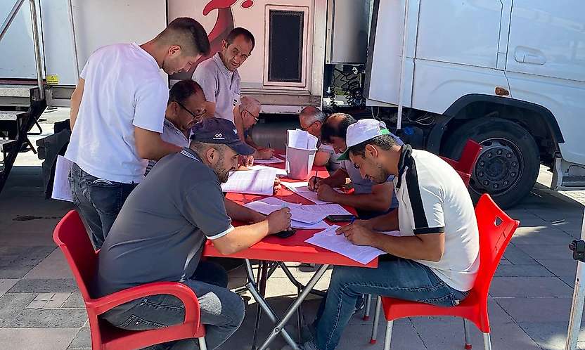 Konya'da örnek dayanışma: Beş günde yüzlerce üniteye ulaşıldı