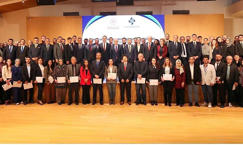 Konya'da Proje eğitimi sertifika töreni düzenlendi