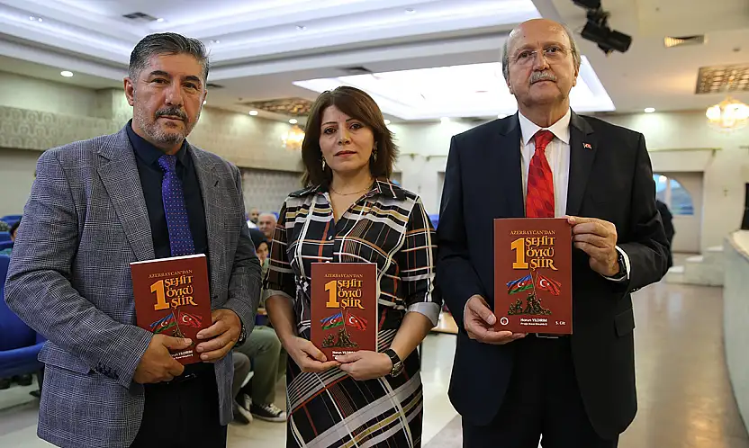 Konya'da şehitlerin aziz hatırasını yaşatan kitap tanıtıldı