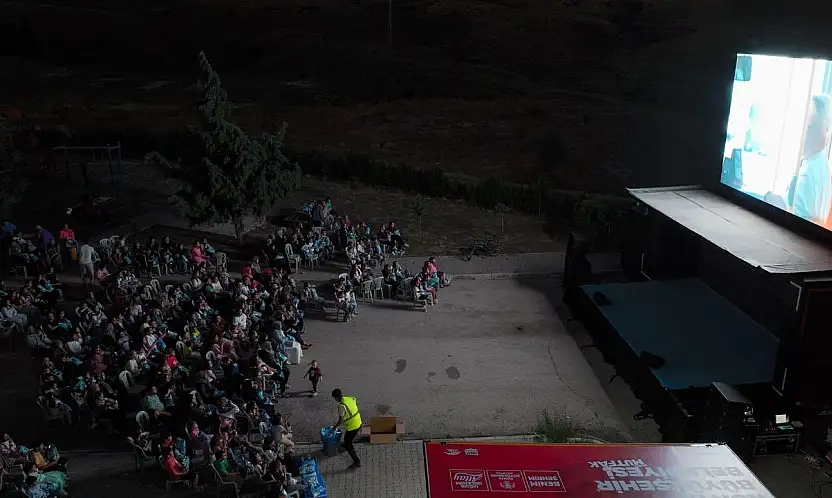 Konya'da 'Sinema TIRI' ilçe ilçe yola çıktı
